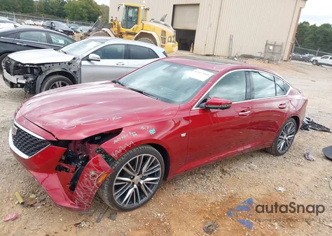 2025 Cadillac Ct5 Premium Luxury Rwd from USA, damaged, VIN 1G6DN5RWXS0122622
